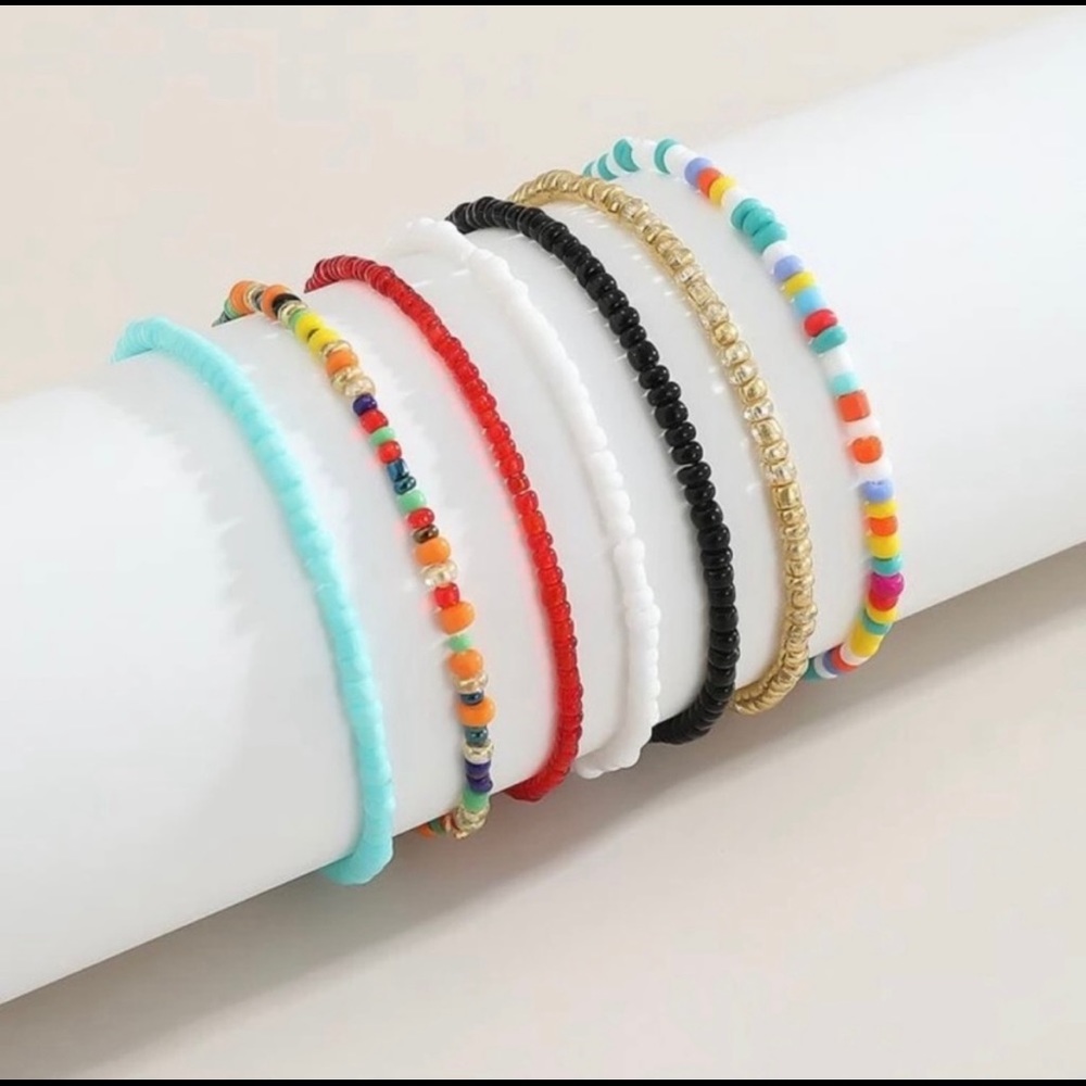 NWT 7 piece Boho Bracelet Set